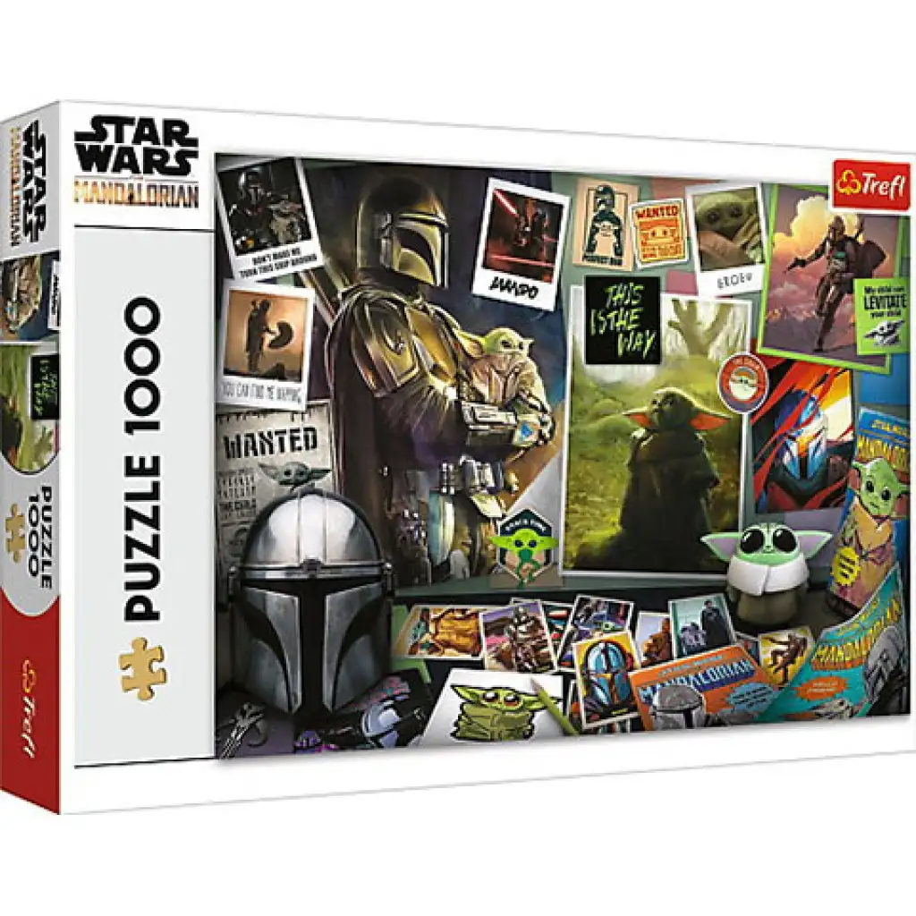 Star Wars: Grogu zostava 1000 dielne puzzle - Trefl