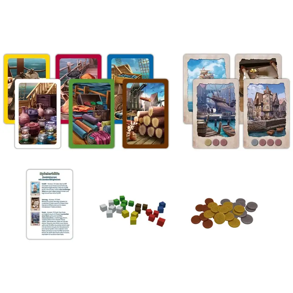 Spoločenská hra The Sea Merchants - Trefl kép 2