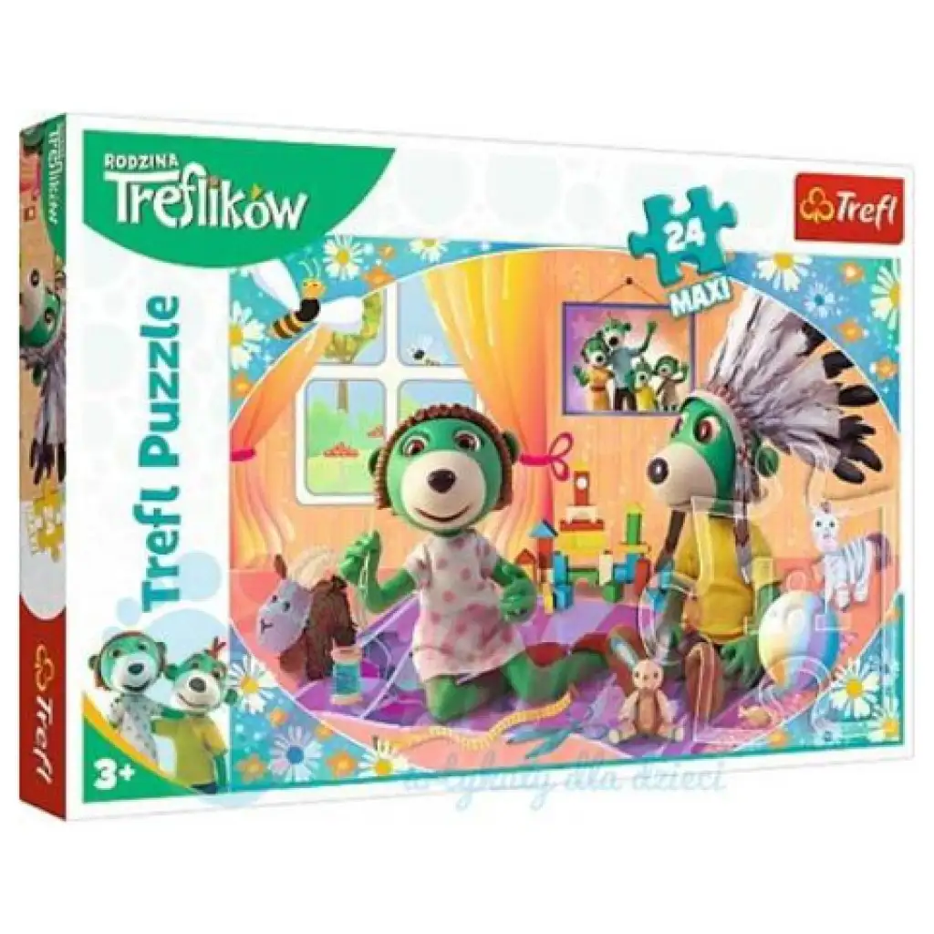 Treflikow Zabávajme sa spoločne 24 dielne Maxi puzzle - Trefl