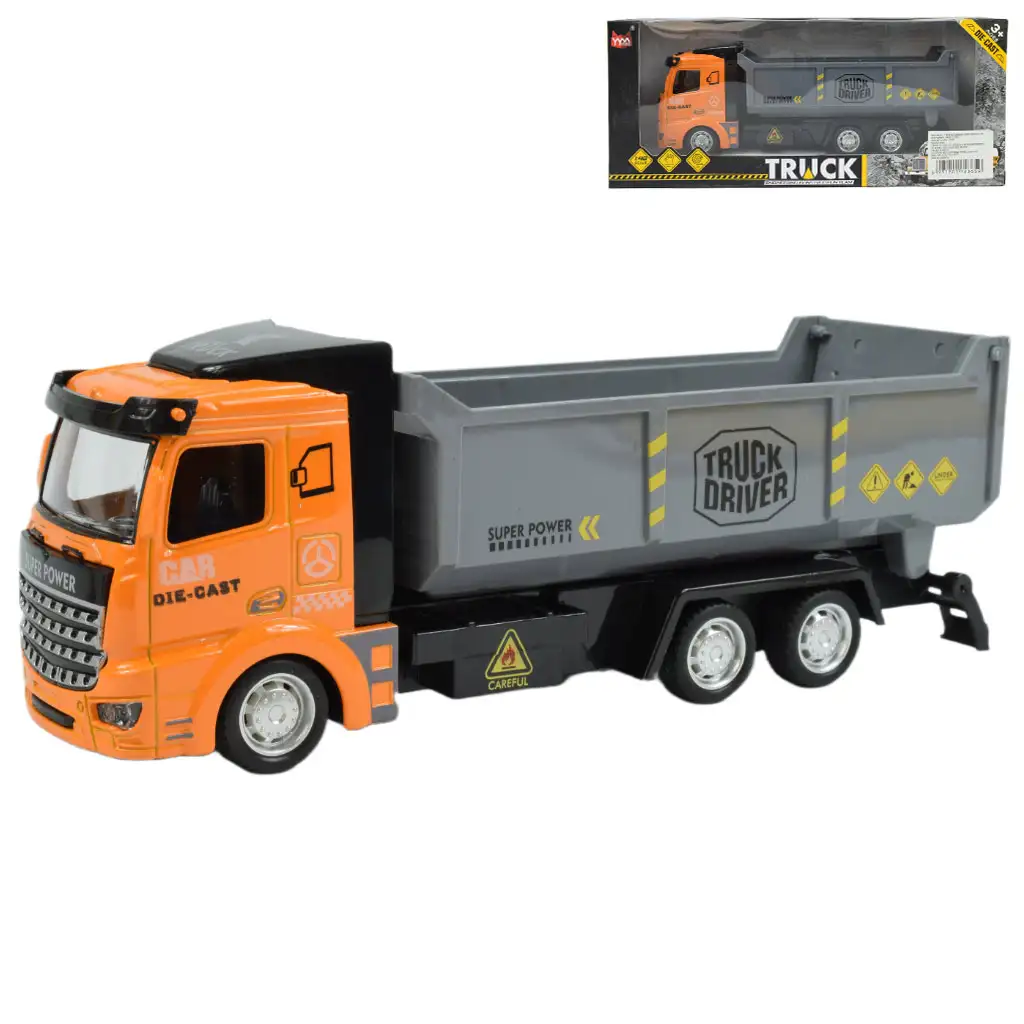 Truck Driver: Nákladné auto, sklápač so zotrvačníkom 19cm