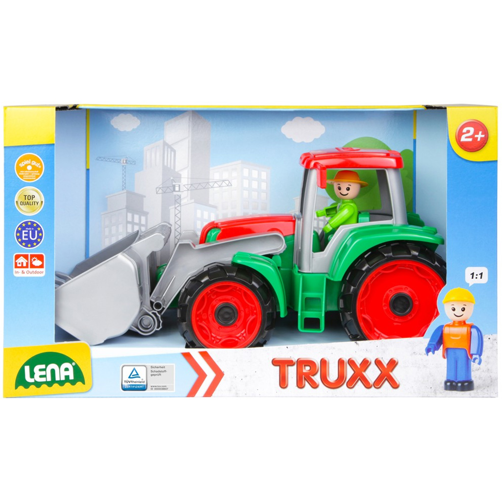 LENA: Truxx traktor v krabici 37 cm