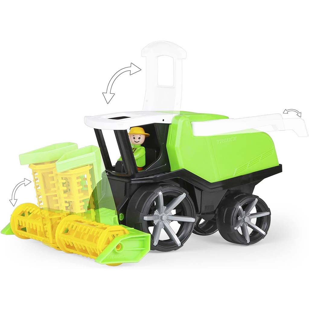 LENA: Truxx 2 kombajn v krabici 37 cm kép 3