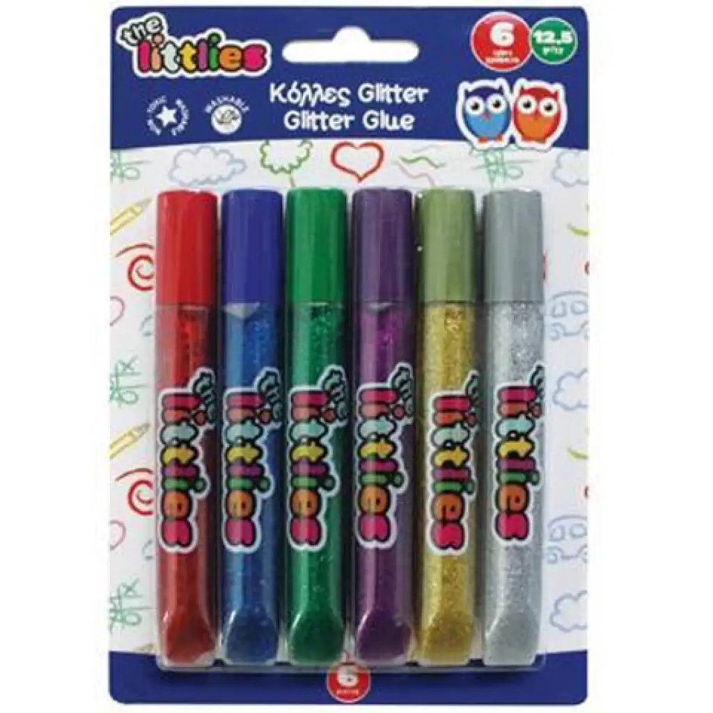 Sľudové lepidlo v tube 6 dielny set