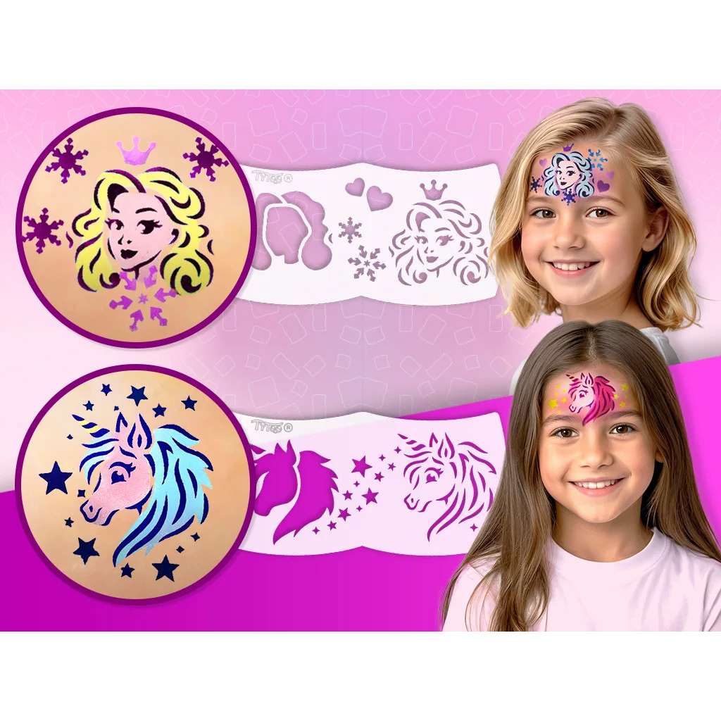 TyToo: Moja prvá sada na maľovanie tváre - Princezné a jednorožce kép 2