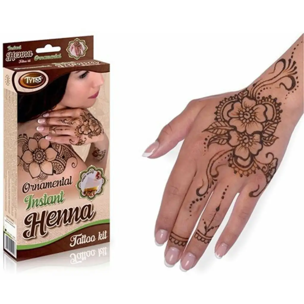 TyToo: Instant Ornamental Henna szett kép 3
