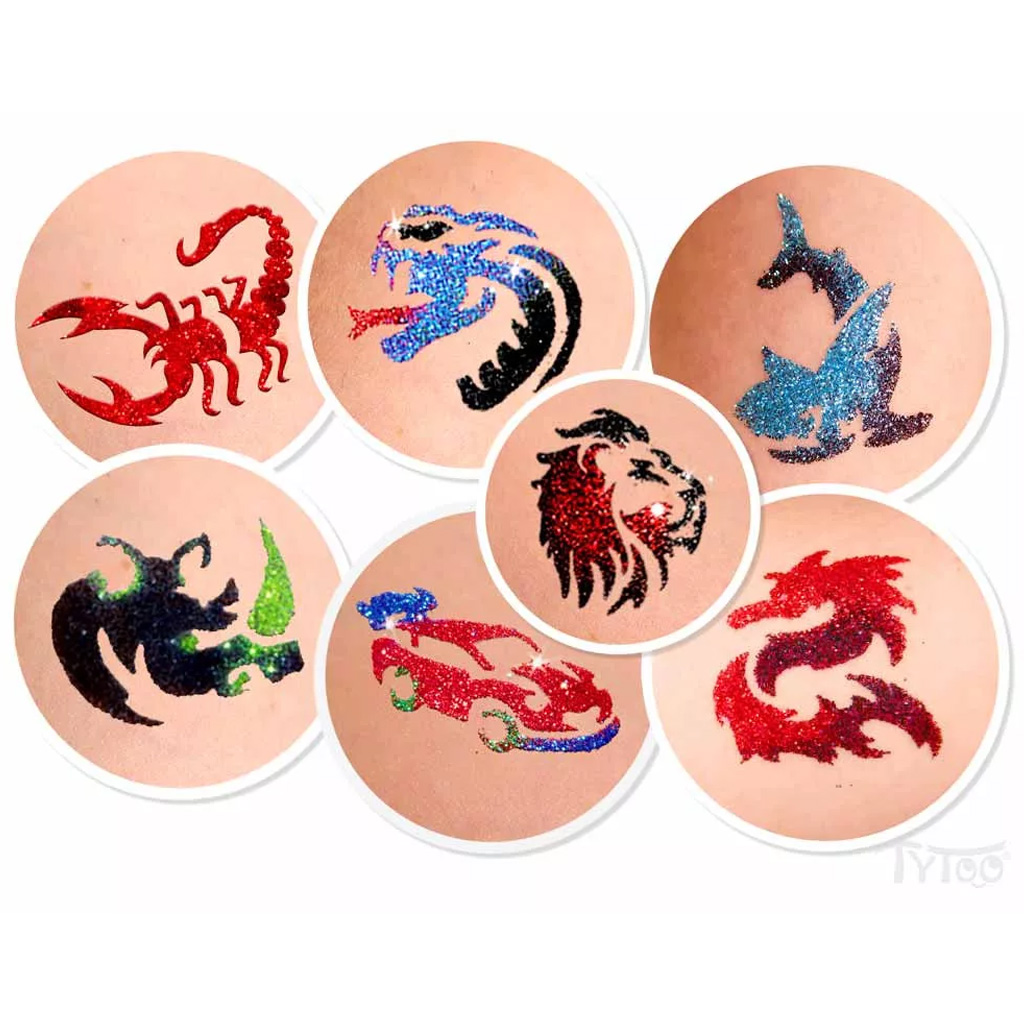 TyToo: Rumbler sada na trblietkové tetovanie kép 3