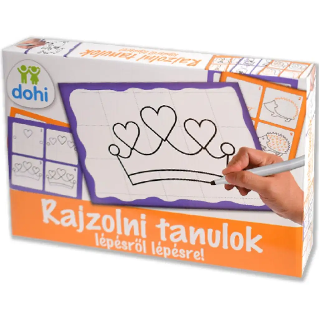 Učím sa kresliť, krok za krokom -  balík pre dievčatá