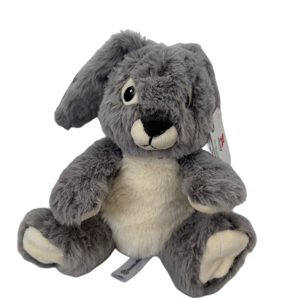 Nicotoy: Plyšový sediaci zajac 20 cm, v rôznych prevedeniach, 1 ks - Simba Toys kép 3