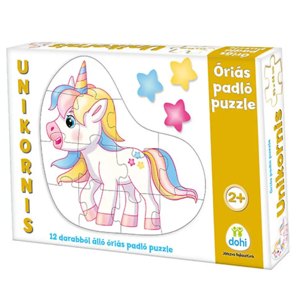 Unicorn obrovské podlahové puzzle 12 dielny set