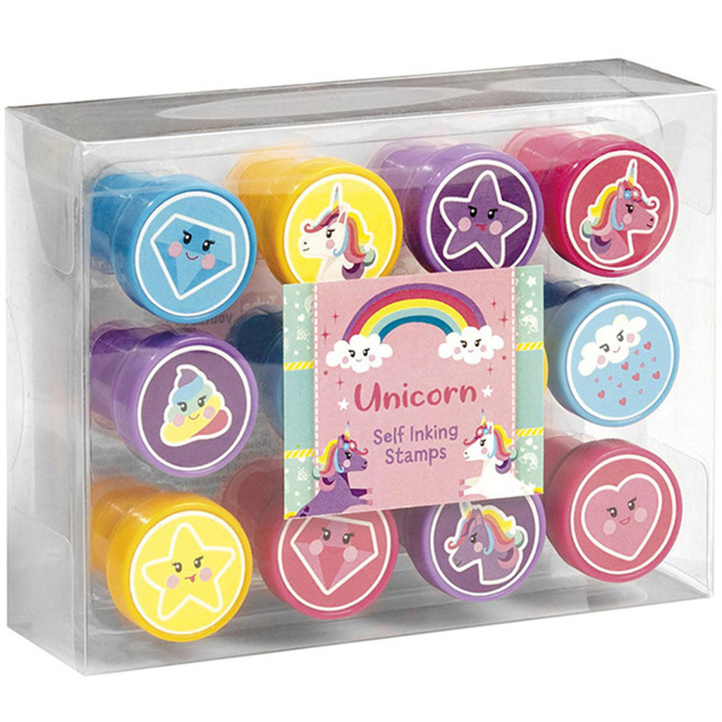 Sada pečiatok s jednorožcom - Totum