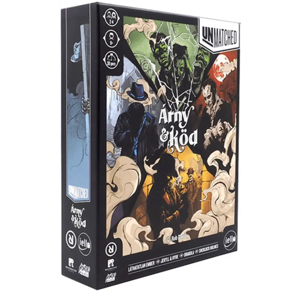 Unmatched: Tieň & Hmla spoločenská hra