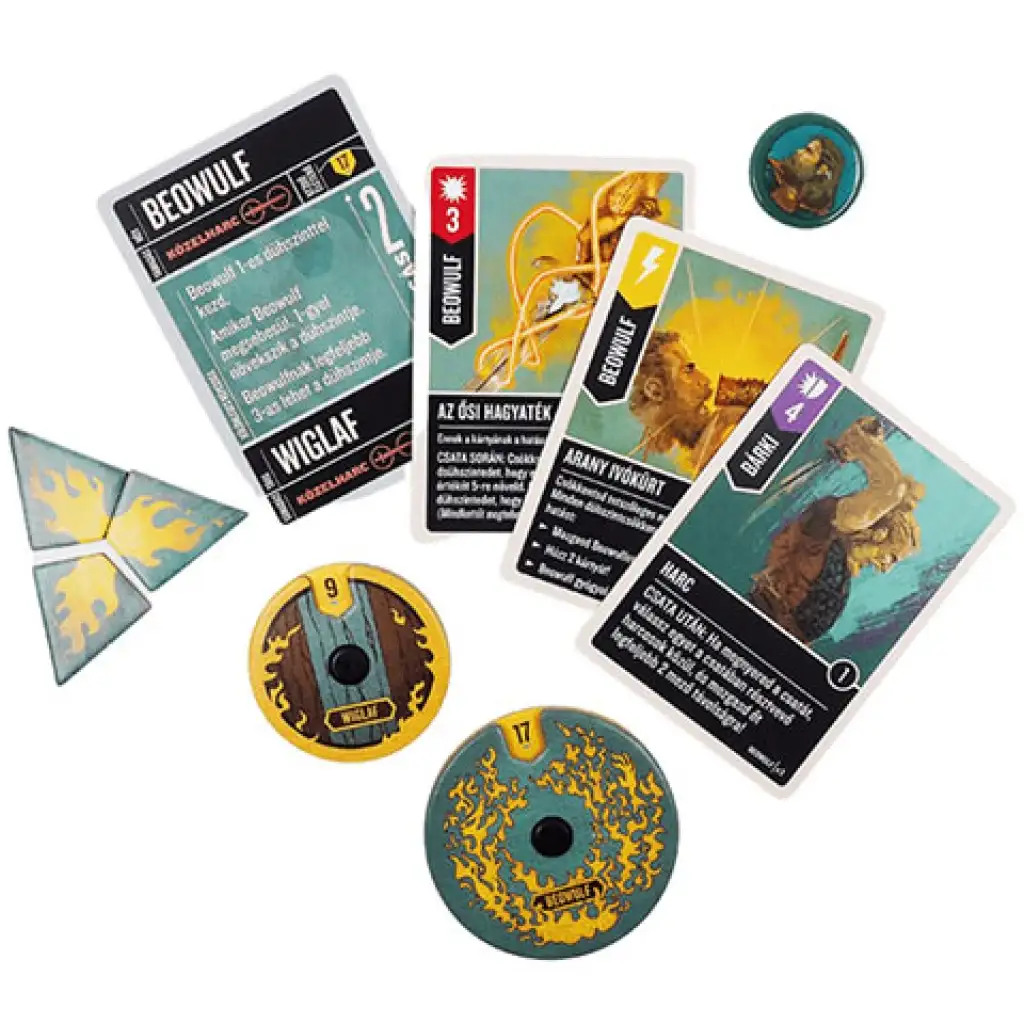 Unmatched: Červená čiapočka vs. Beowulf stolová hra kép 2