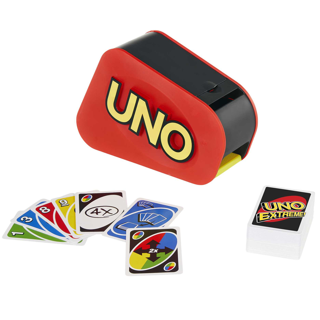 UNO Extreme karta - Mattel kép 2