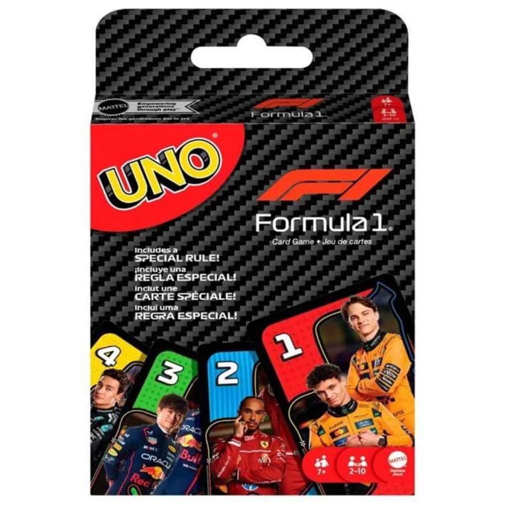 UNO Formula 1 kartová hra kép 1