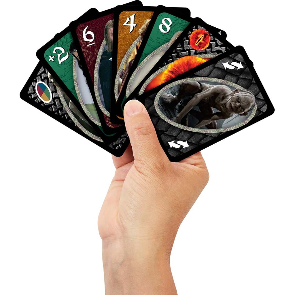 UNO Pán prsteňov kartová hra - Mattel kép 3