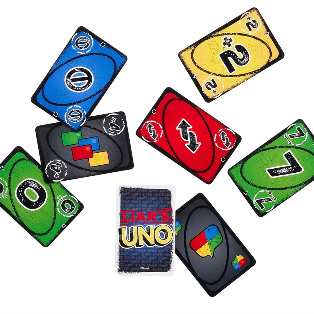UNO Liars kartová hra - Mattel kép 2