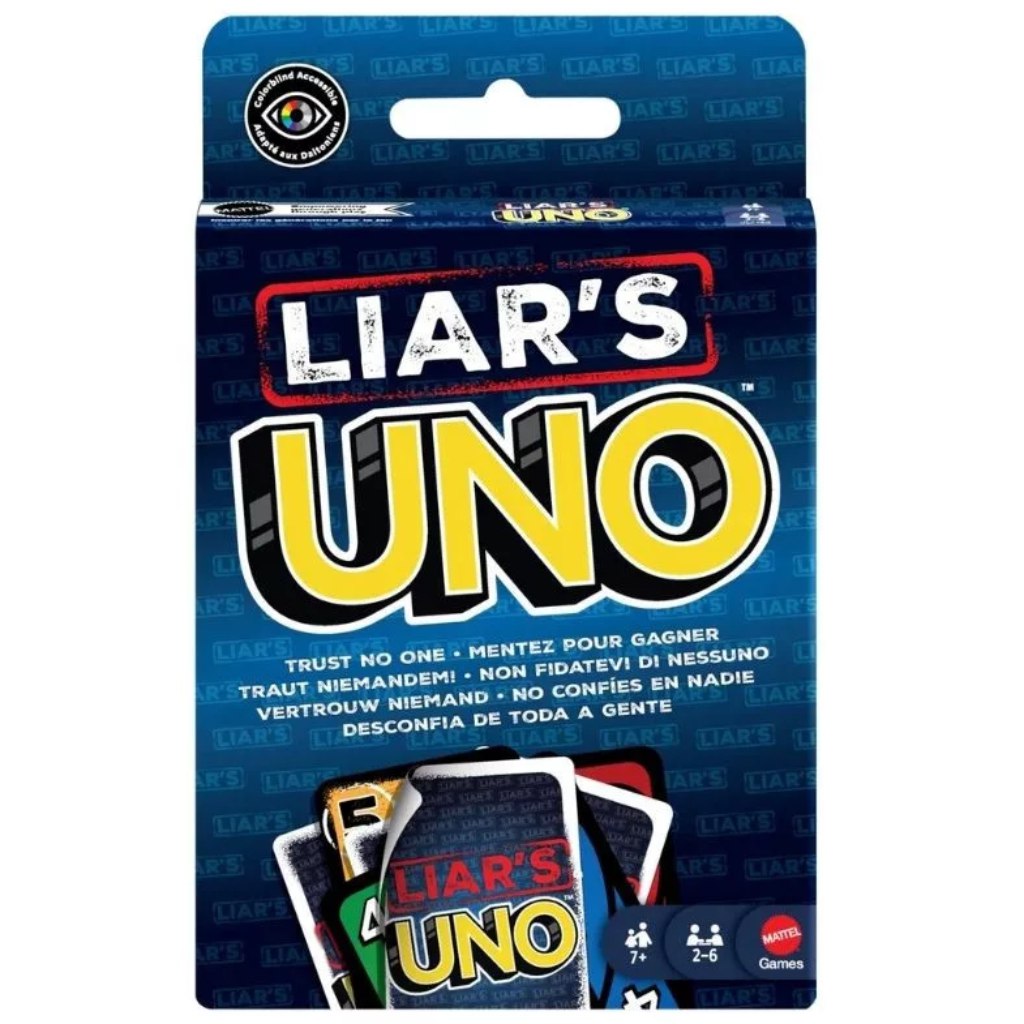 UNO Liars kartová hra - Mattel kép 3