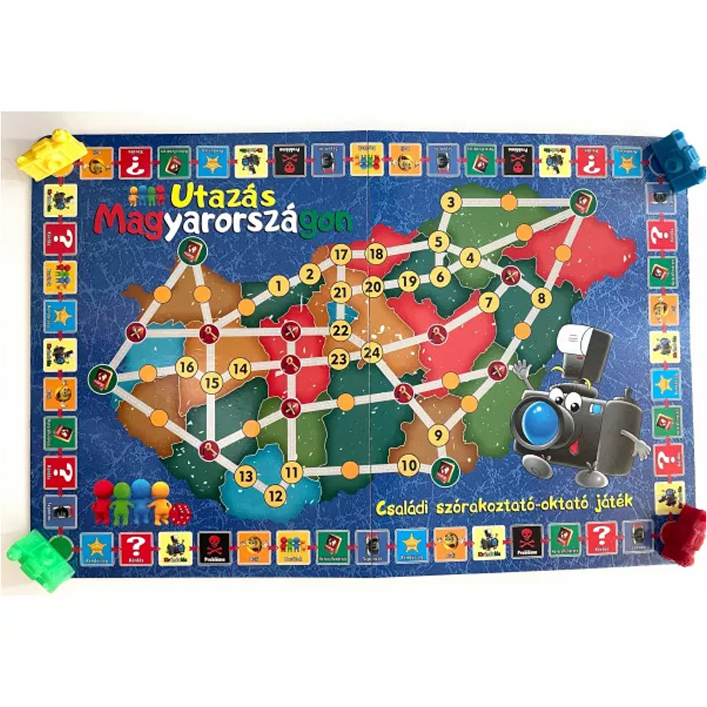 Playland: Cestovanie po Maďarsku spoločenská hra kép 2