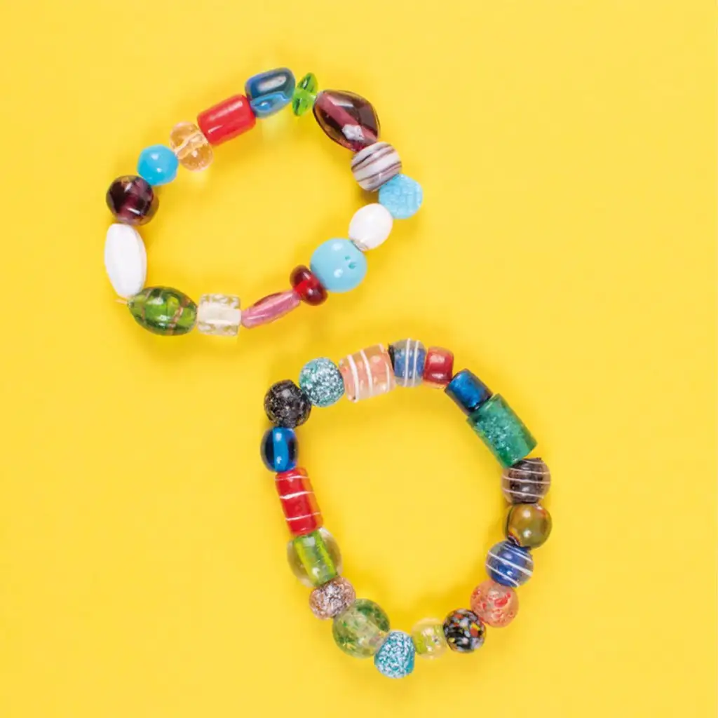 PlayBox: Farebné sklenené korálky na pečenie, dekoračné, balenie 1 kg kép 2