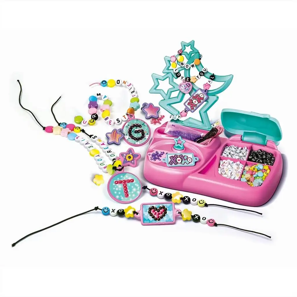 Crazy Chic: Tvorba správ korálkovým tkaním kreatívna sada - Clementoni kép 2