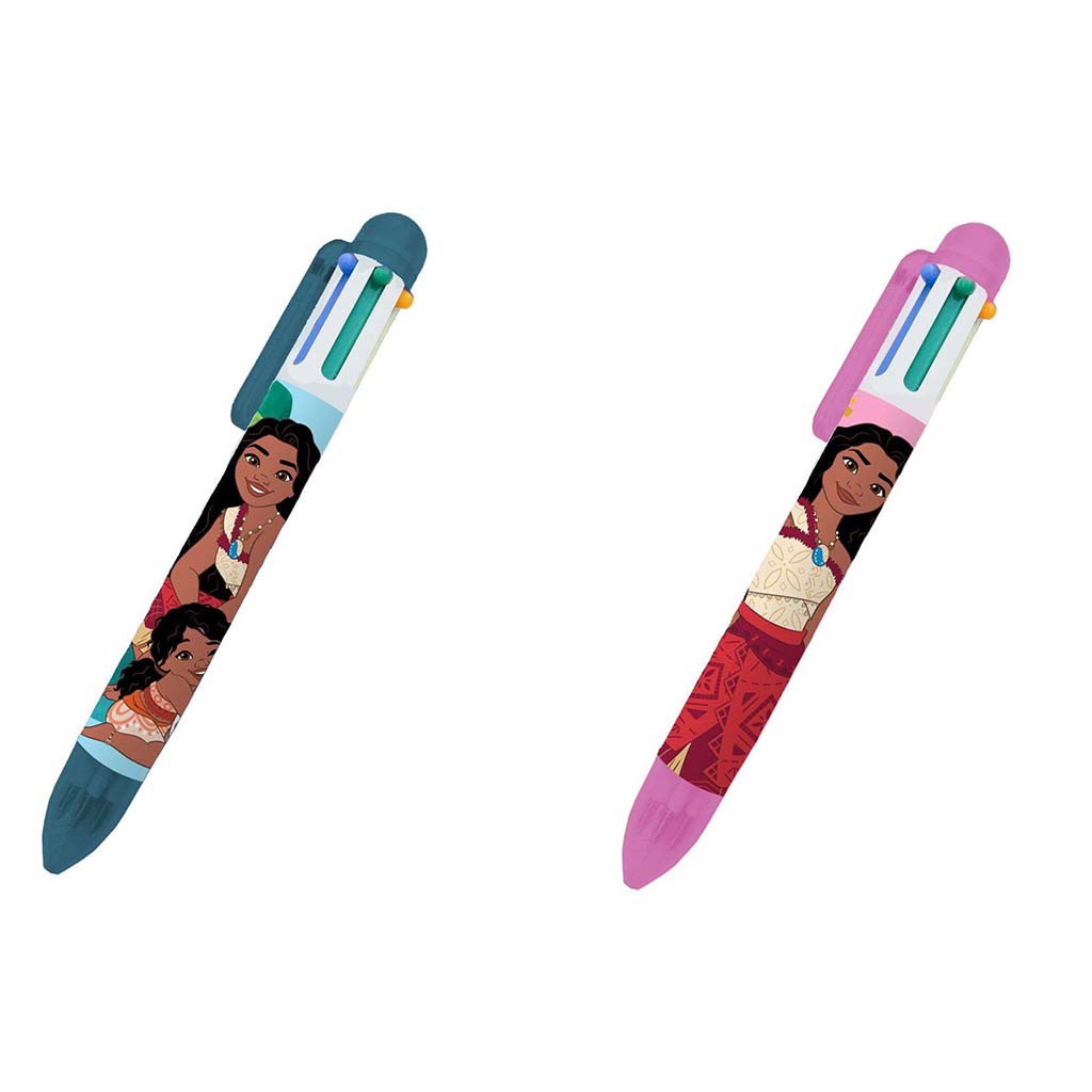 Luna: Vaiana 2, 6-farebné guľôčkové pero rôzne druhy, 1 ks kép 2