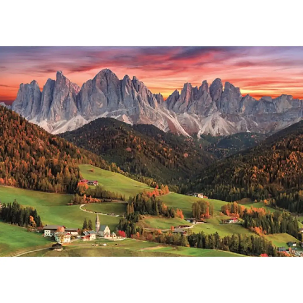 Val Di Funes, Taliansko HQC puzzle 2000ks - Clementoni kép 2