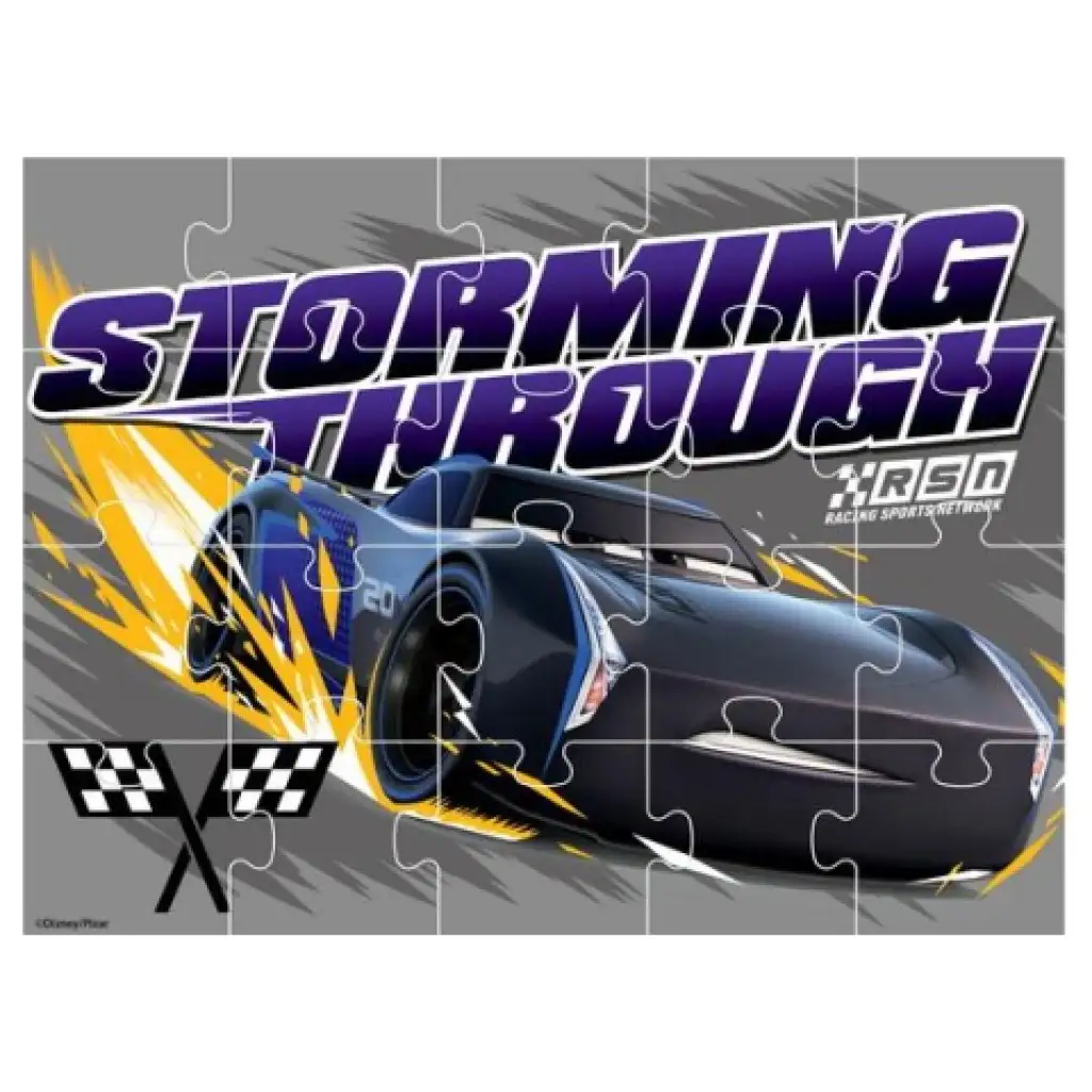 Autá 3.  4v1 puzzle na vymaľovanie 20-24-36-48ks kép 5