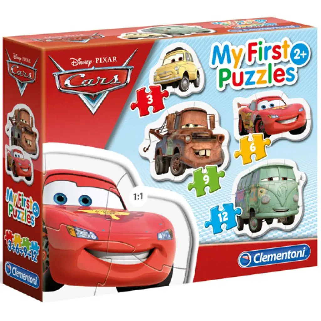 Verdák Supercolor 4 az 1-ben formapuzzle - Clementoni kép 1