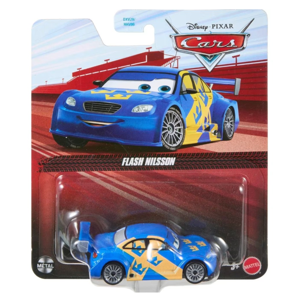 Autá Flash Nilsson autíčko 1/55 – Mattel