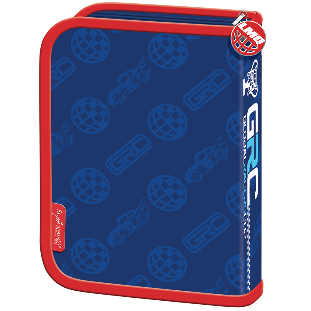 Cars modro-červený rozkladací peračník 20,5 cm x 13,5 cm x 3,5 cm kép 2