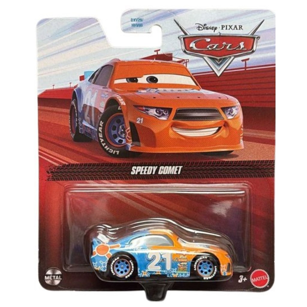 Autá Speedy Comet – postavičkové autíčko 1/55 – Mattel