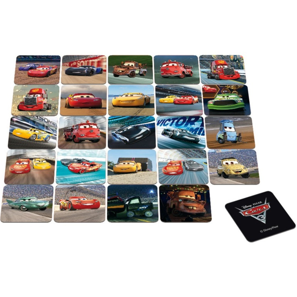 Auta 3 pamäťová hra kép 2