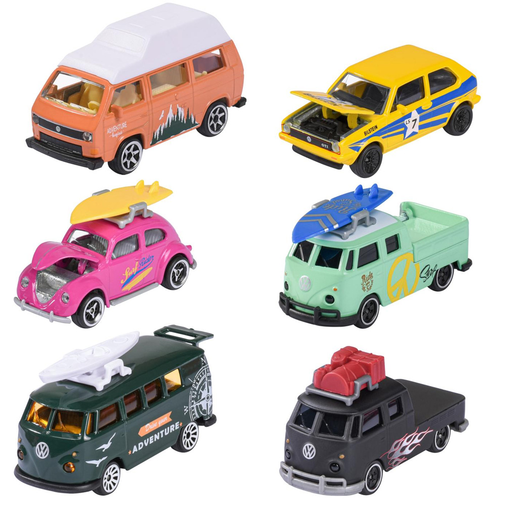 Majorette: Prémiové malé auto Volkswagen v rôznych verziách 1 ks - Simba Toys kép 2