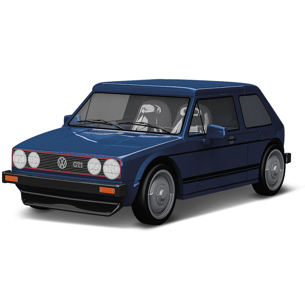 COBI: Volkswagen Golf GTI modrá stavebnica (24615) kép 2