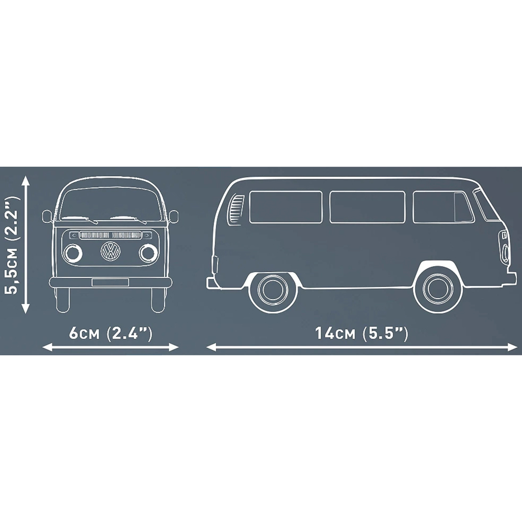 COBI: Stavebnica Volkswagen T2b autobus (24621) kép 4