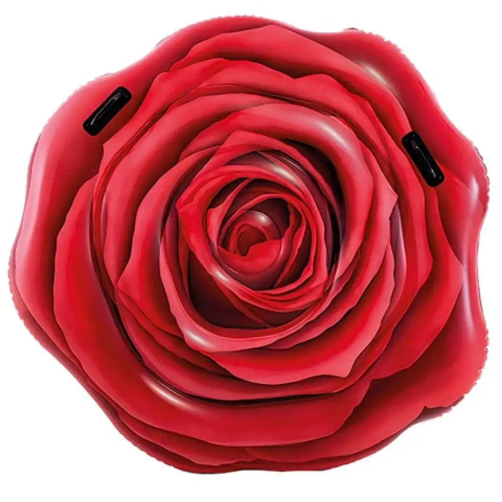 Intex: Vörös rózsa felfújható gumimatrac 137x132cm kép 1