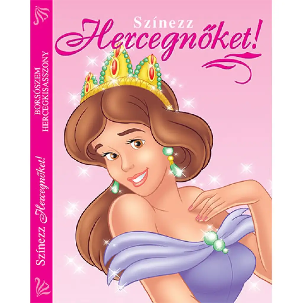 Vyfarbuj princezné! - Princezná na hrášku omaľovanka