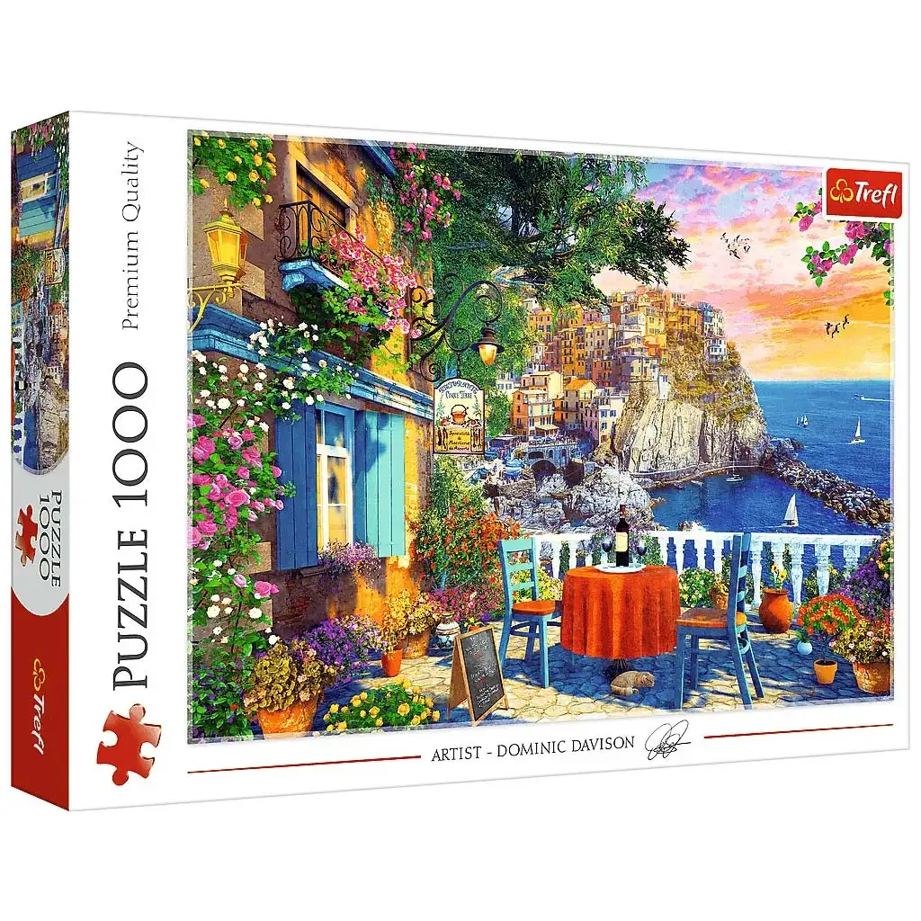 Výhľad na Cinque Terre 1000-dielne puzzle - Trefl