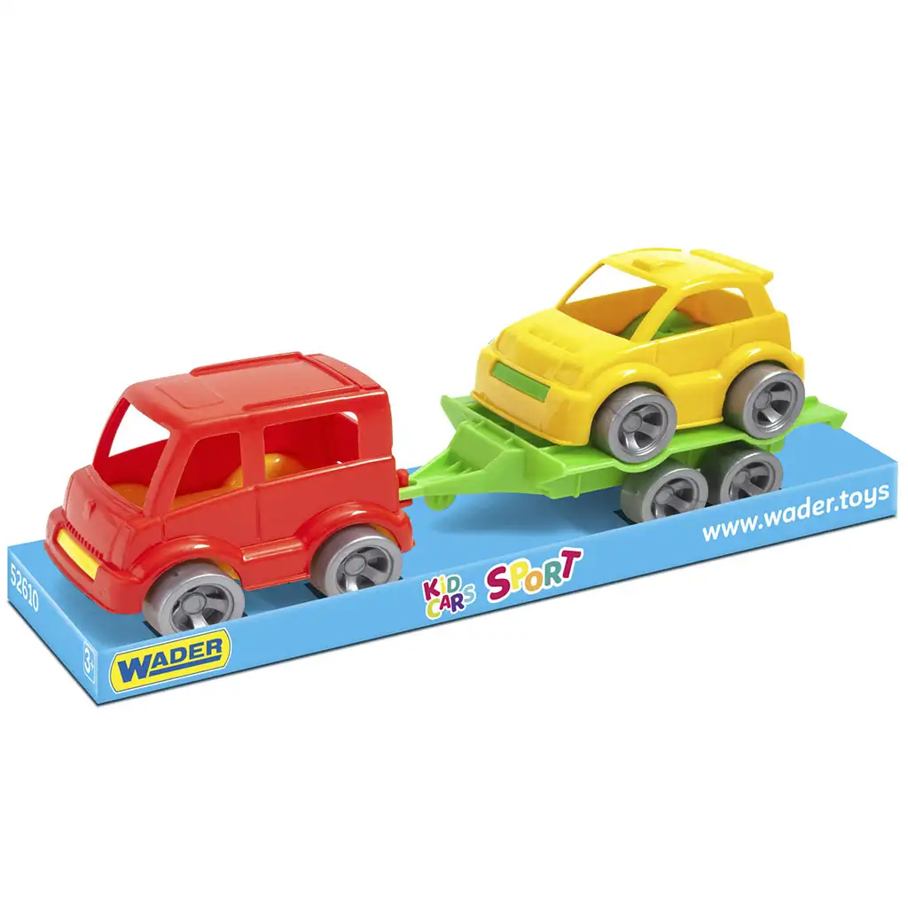 Kid Cars autá s prívesom - Wader kép 2