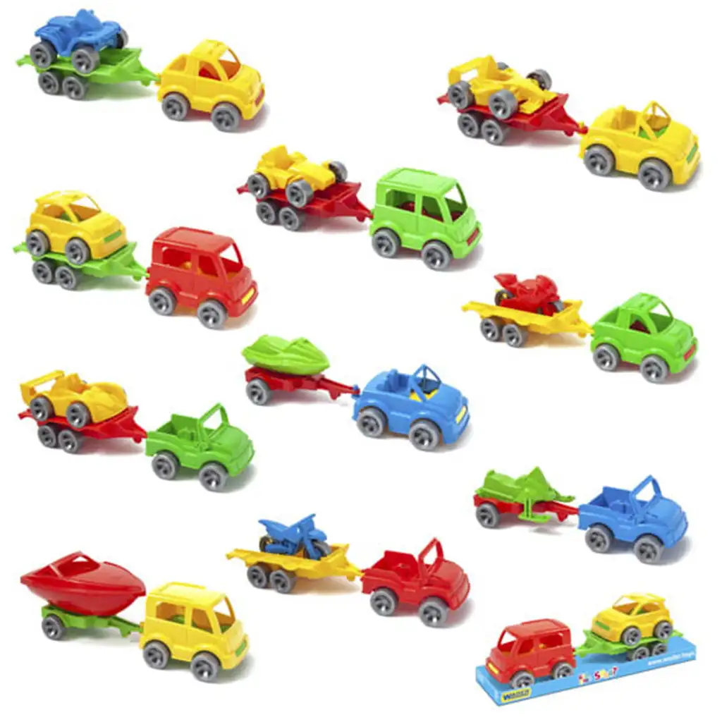 Kid Cars autá s prívesom - Wader