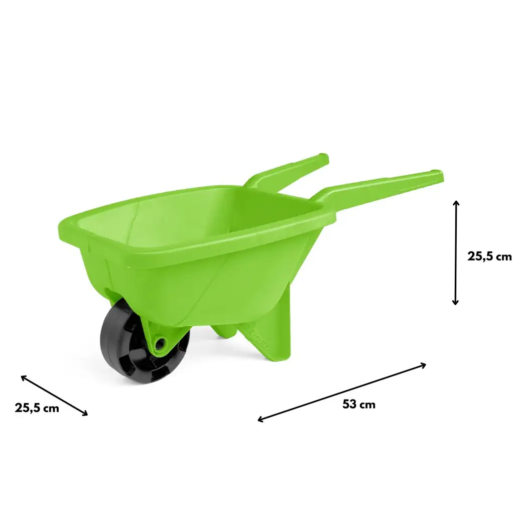 Zelený 53cm pieskoviskový fúrik - Wader kép 2