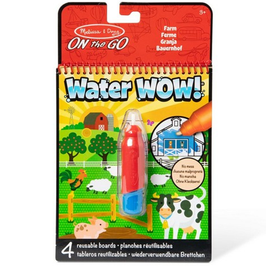 Melissa & Doug: Water WOW! maľovanie vodou - Farma - Spin Master
