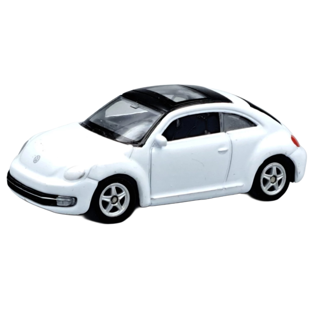 Welly: Model auta Volkswagen Chrobák biely 1/64 kép 2