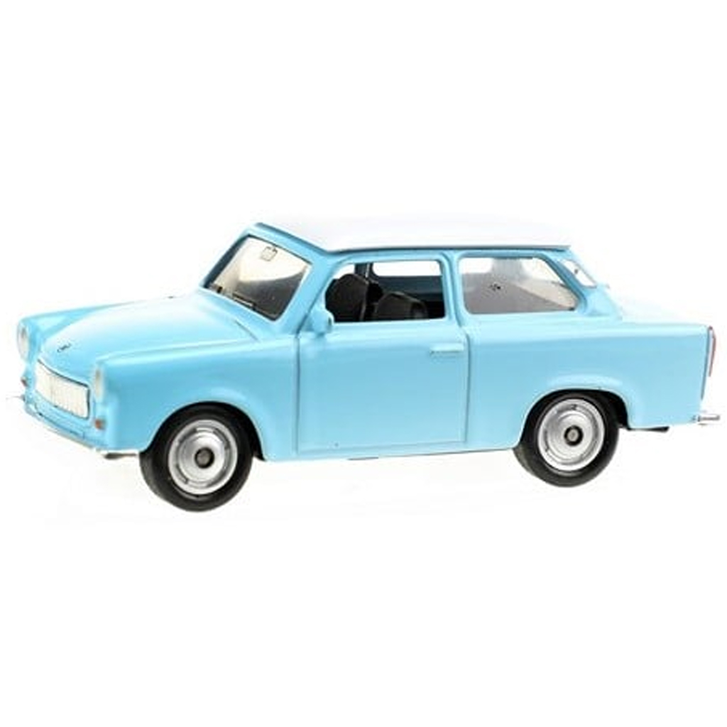 Welly: Kovový model auta Trabant v rôznych verziách 1/64 kép 3