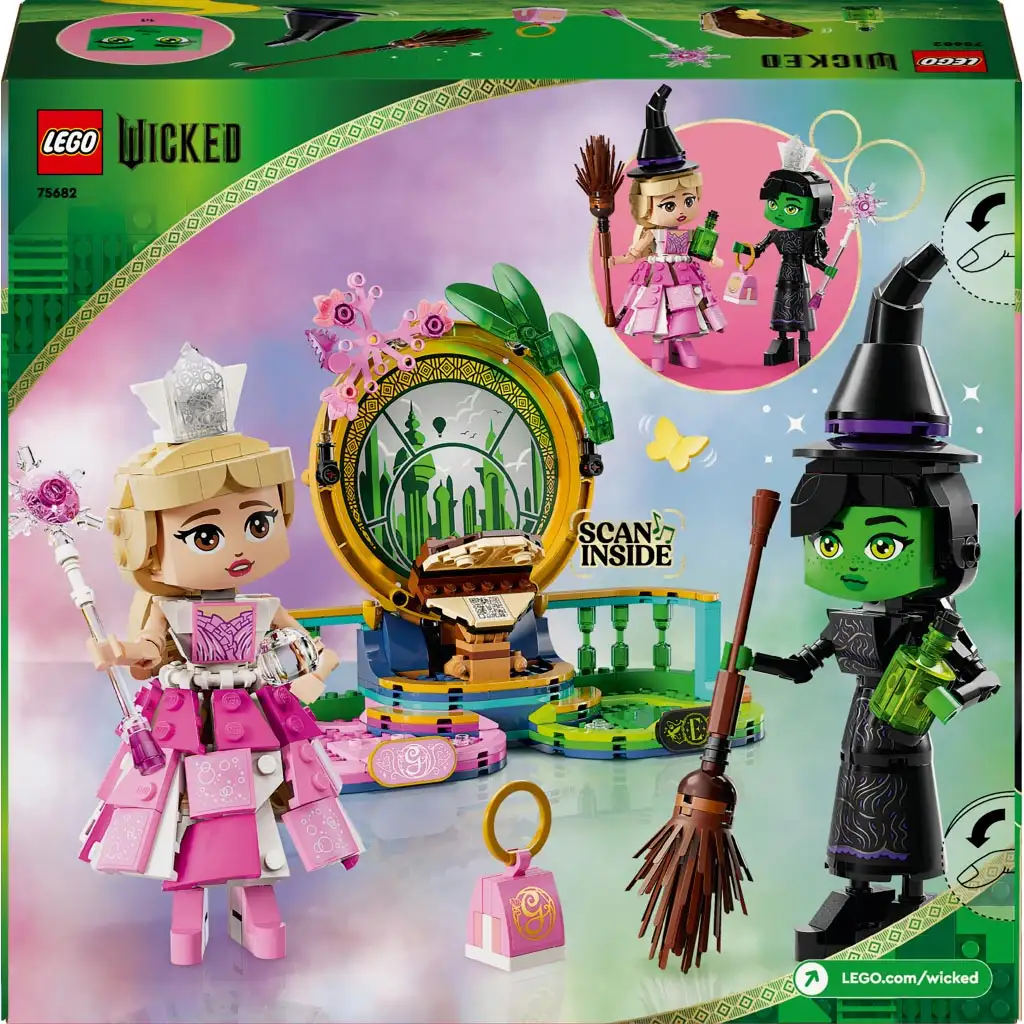 LEGO® Wicked: Elphaba és Glinda figurák (75682) kép 2