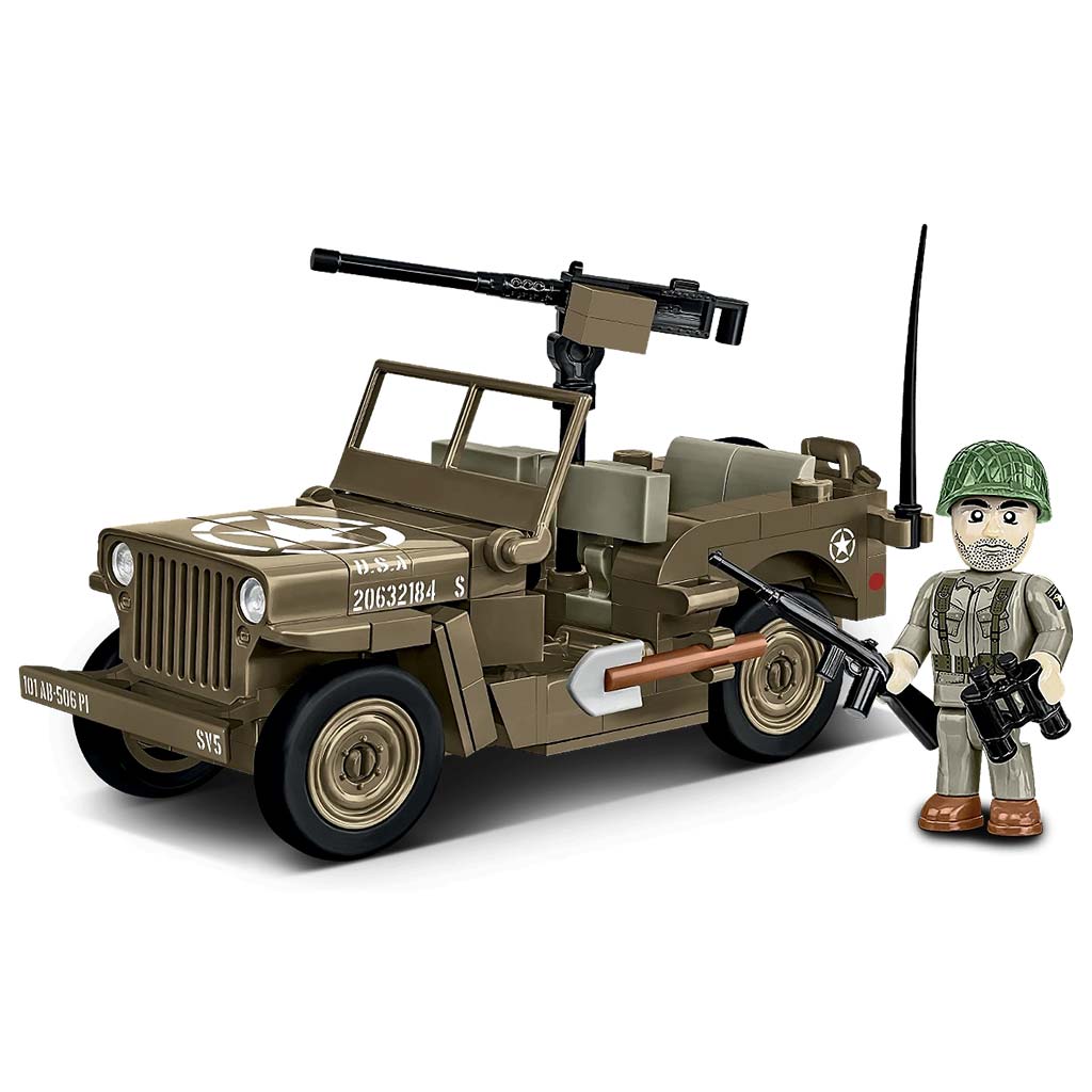 COBI: Stavebnica Willys MB tank (3133) kép 2