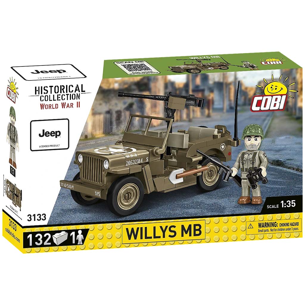 COBI: Stavebnica Willys MB tank (3133)