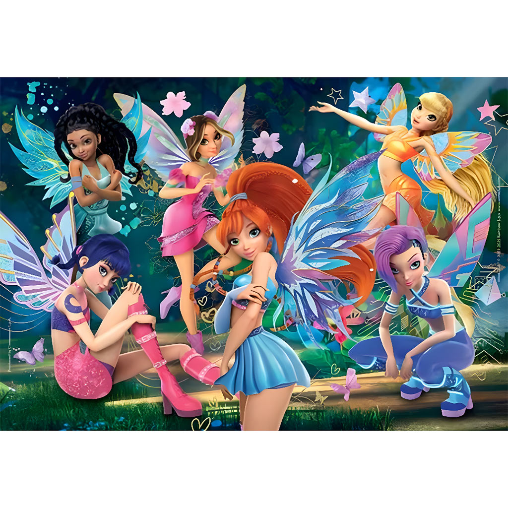 Winx Club víly 104-dielne Super Puzzle - Clementoni kép 2