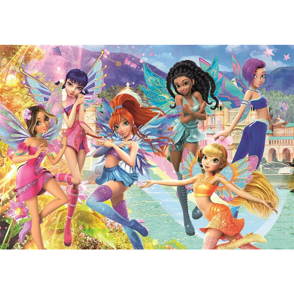 Víly Winx Club 300-dielne Super Puzzle - Clementoni kép 2
