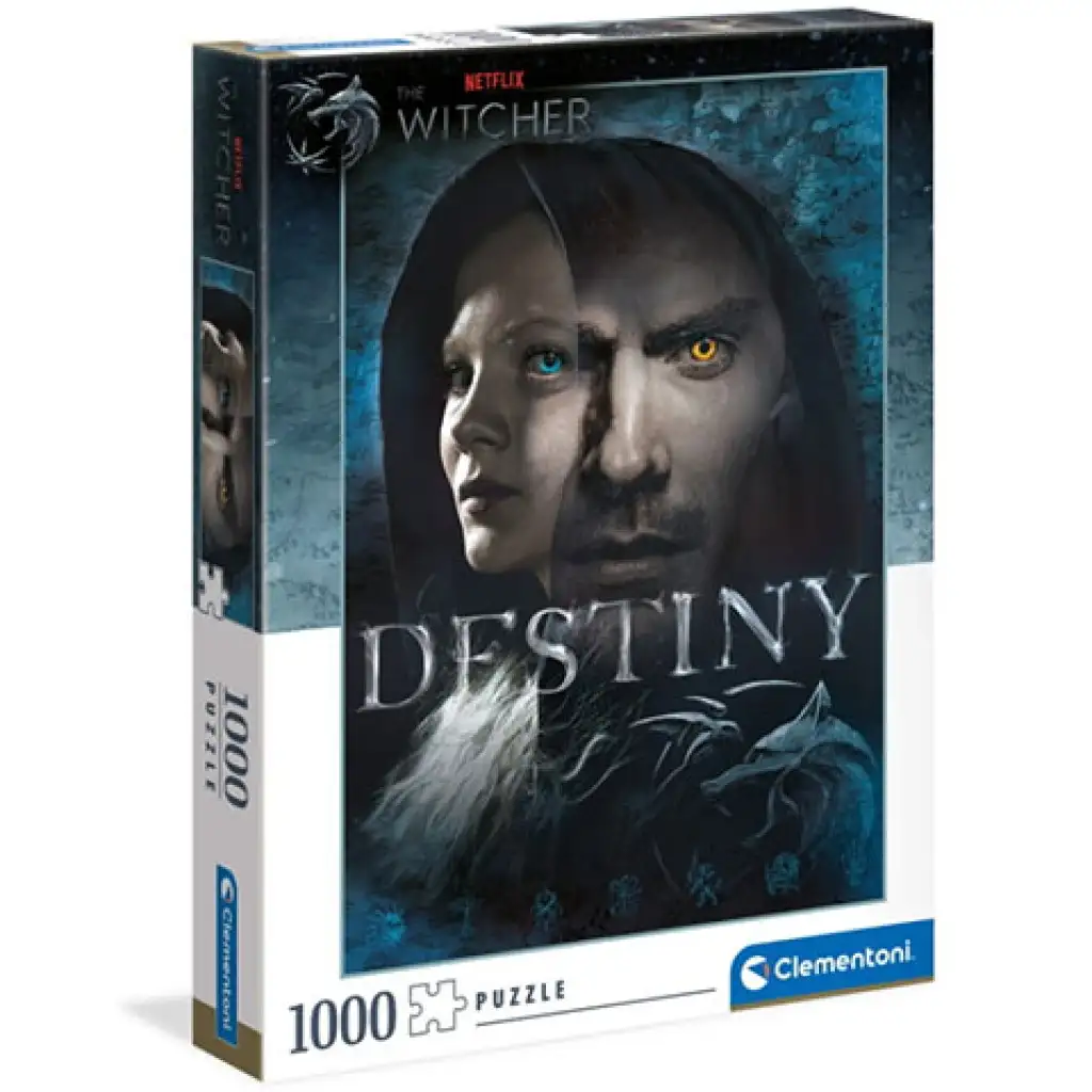 Witcher: Destiny 1000ks puzzle - Clementoni